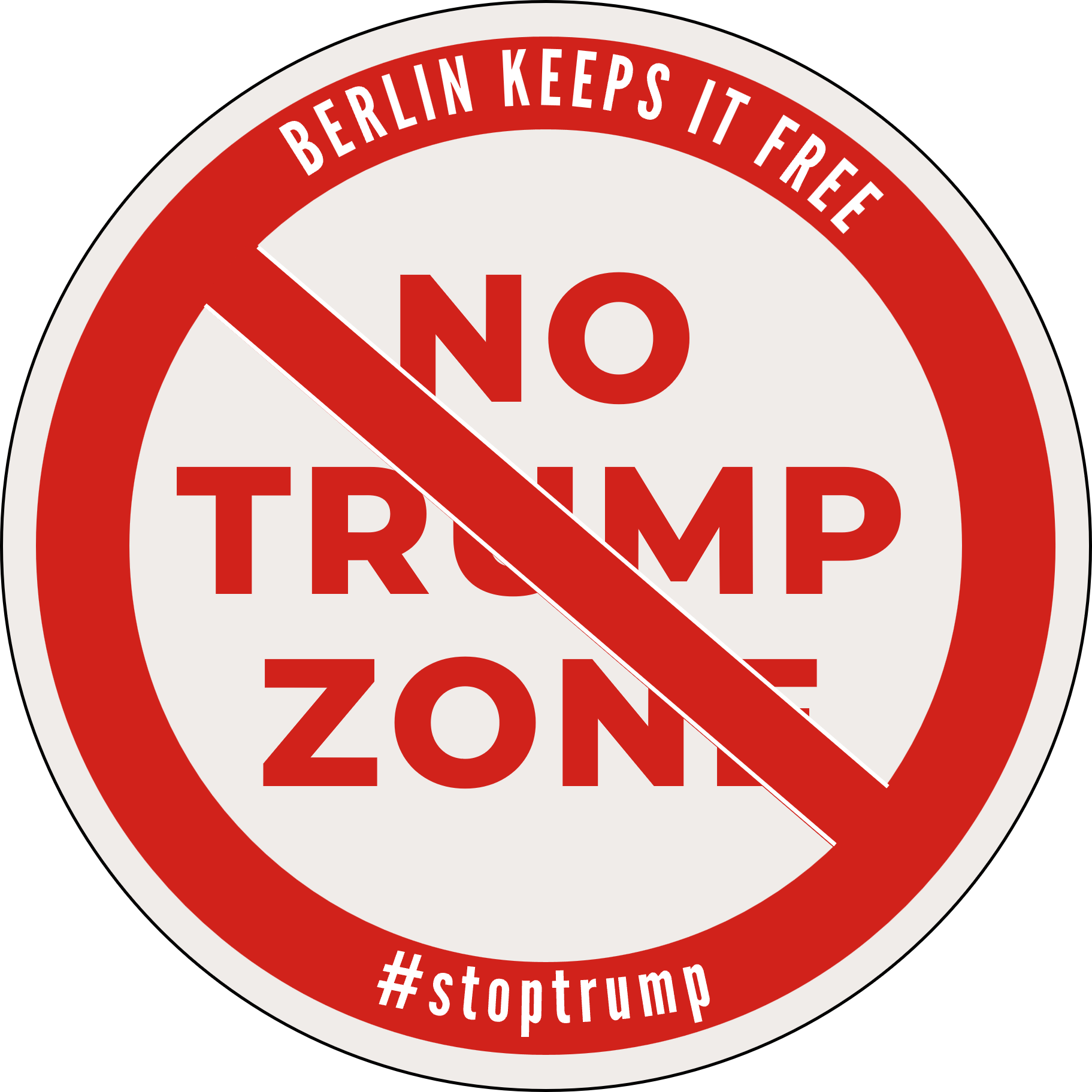 Berlin Freedom Sticker